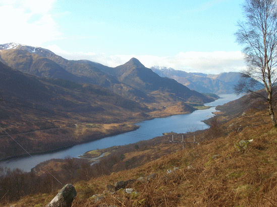 view of loch leven